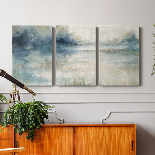 Wade Logan® " Still Evening Waters II " 3 Pieces Painting Print on